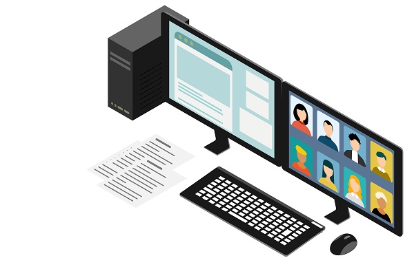 デュアルディスプレイ